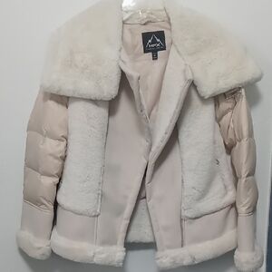 NWT Women's HFX Cream Jacket SIZE XS